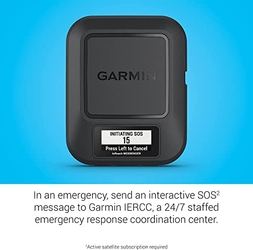 Garmin inReach® Messenger Satellite Communicator, Global Two-Way Messaging - image 4