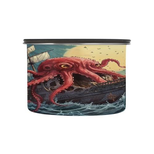 Envase hermético para café de acero inoxidable 500ml