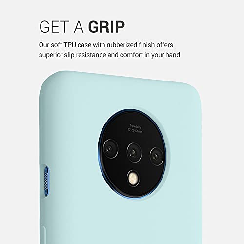Kwmobile Case Compatible With Oneplus 7T Case - Tpu Silicone Phone Cover With Soft Finish - Cool Mint #TOP6