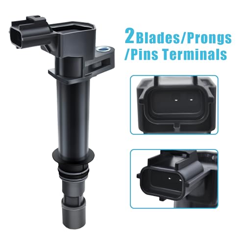 MAS Set of 6 Ignition Coil Pack Compatible with Jeep Dodge Ram 1500 Pickup Mitsubishi Cherokee Liberty Commander Dakota Durango Nitro 1500 3.7L V6 Replacement For UF270 UF297 UF399 by MAS - Image 2