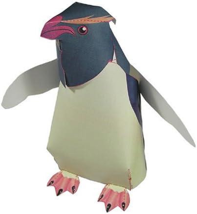 Amazon おふろde水族館 マカロニペンギン ペーパークラフト ペーパーアート 通販