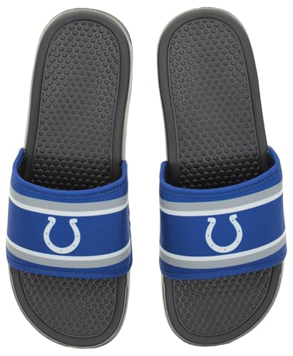 Image of FOCO NFL Team Printed Slide Sandals - Officially Licensed Football Fan Footwear for Comfort & Style