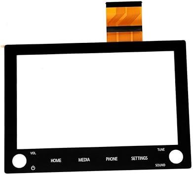YuYue Electronic Touch Screen 8" with 2 Knobs Without LCD Fit for Mitsubishi Outlander Sport/ASX 2019 2020 2021 2022 OEM Part Number 8740A040 8740A130 8740A076 with 2 Knobs