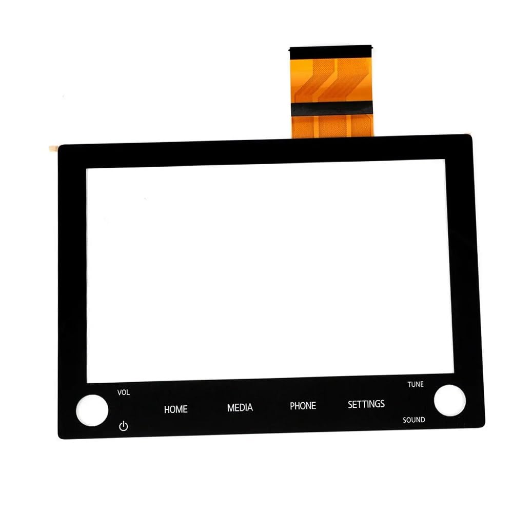 YuYue Electronic Touch Screen 8" with 2 Knobs Without LCD Fit for Mitsubishi Outlander Sport/ASX 2019 2020 2021 2022 OEM Part Number 8740A040 8740A130 8740A076 (with 2 Knobs)