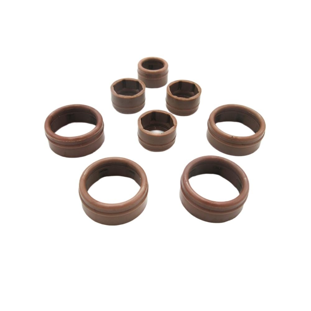 Air Condition Seal Kit O Ring Seal Compressor Seal 10.6MM 17MM Compatible with Kangoo Master Megan RS