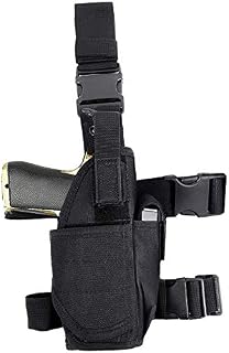 EnriQ Drop Leg Holster Tactical Thigh Airsoft Holster/Firearm Holster/Handgun Holder with Mag Pouch