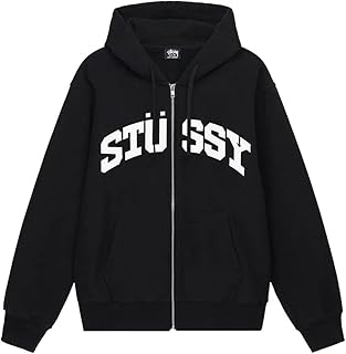 ステューシー] ジップアップ スウエットパーカー BASIC ZIP HOOD 
