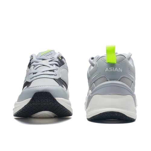 Image of ASIAN Powerkick-05 Running Shoes for Men | Breathable Mesh Knit Sports Shoes | EVA Midsole for Energy Return | Memory Foam Sneaker for Boys | Ideal for Gym, Sports, and Training