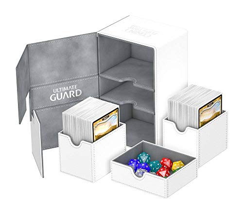 Ultimate Guard UGD010646 Twin Flip´n´Tray Deck Case 160+ Standard Size XenoSkin White