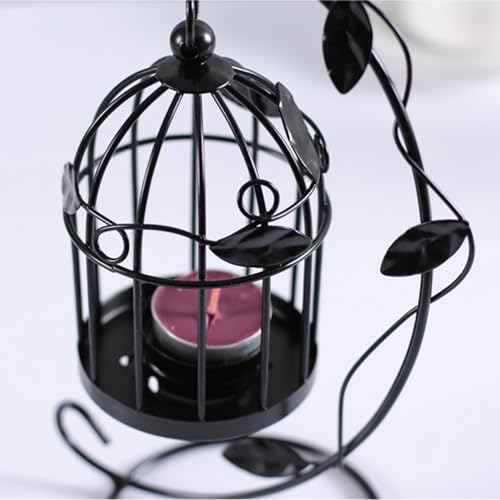 Comzplife Birdcage Moon Candle Holder, Tea Light Candle Holder thumb #6