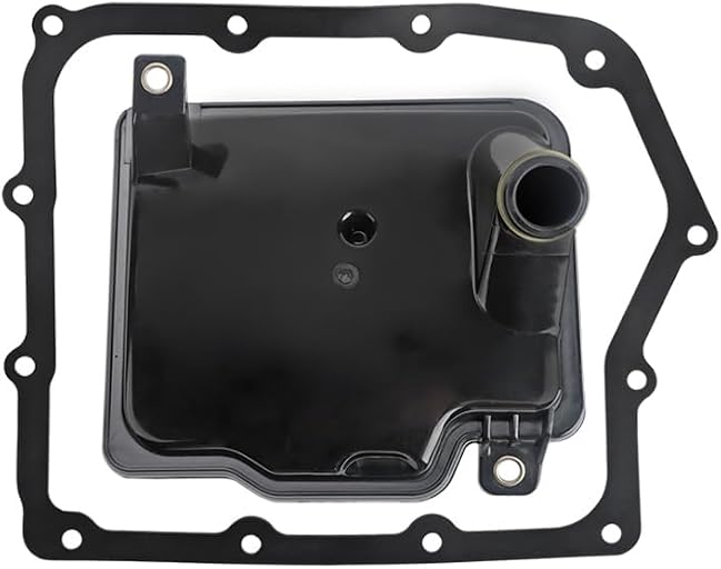 62TE Automatic Transmission Filter with Gasket Kit Fits for Dodge Grand Caravan Avenger Ram ProMaster Chrysler Town & Country 200 Replaces# 68018555AA FT1240 58128