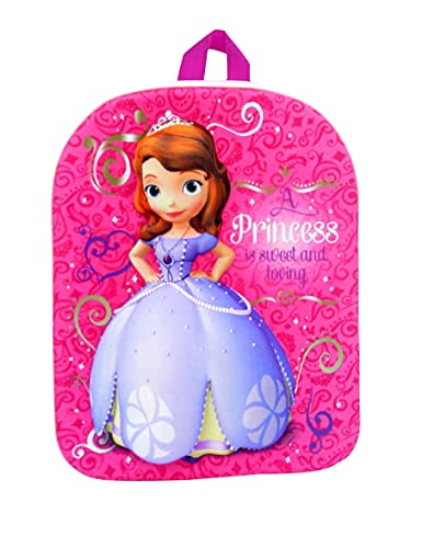 Mochila Colegial 3d Princesa Sofia