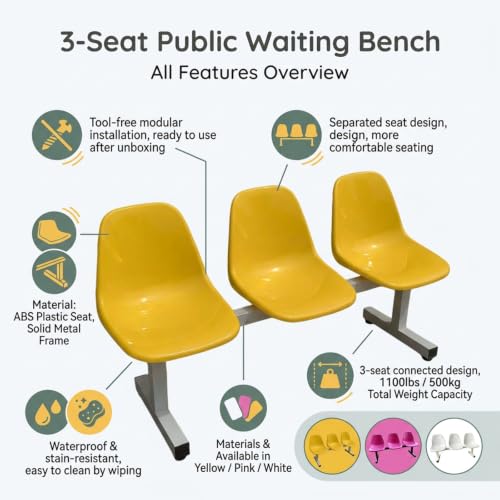 Mobiliario de recepción Wit para escuelas y paradas de autobús 5