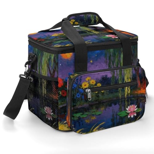 Moonlit Pond �N�[���[�o�b�O �f�M �y�� �����`�N�[���[�p�b�N ��^ �R��h�~ �L�����v �A�C�X�`�F�X�g �܂肽���ݎ� �T�C�h�N�[���[�o�b�O �n�C�L���O �r�[�` ���s �s�N�j�b�N�p
