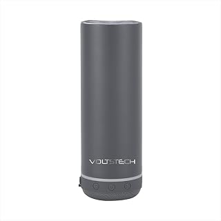 2‑in‑1 Stainless Steel Water Bottle with Bluetooth Speaker – Double‑Wall Insulated, 24hr Cold / 12hr Hot, 360° Sound, LED Lights, Portable Wireless Speaker for Outdoors, Gym, Travel