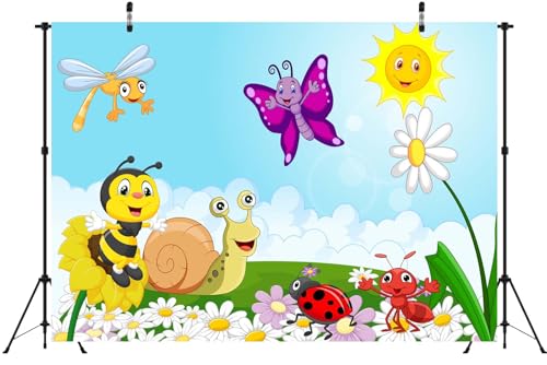 Fondo Fotográfico Jardín 7x5ft para Fotografía miniatura 4