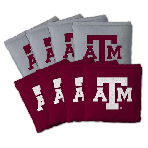 YouTheFan NCAA Texas A&M Aggies Set of 8 Cornhole Bags