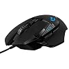 Logitech G502 HERO High-Performance Gaming-Maus mit HERO 25K DPI optischem Sensor, RGB-Beleuchtung, Gewichtstuning, 11 programmierbare Tasten, anpassbare Spielprofile, PC/Mac – Schwarz