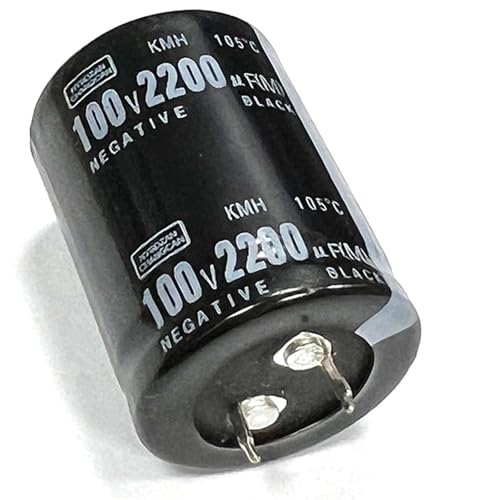Condensateurs 100v2200mf de filtrage pour circuit imprimé et alimentation filtrée