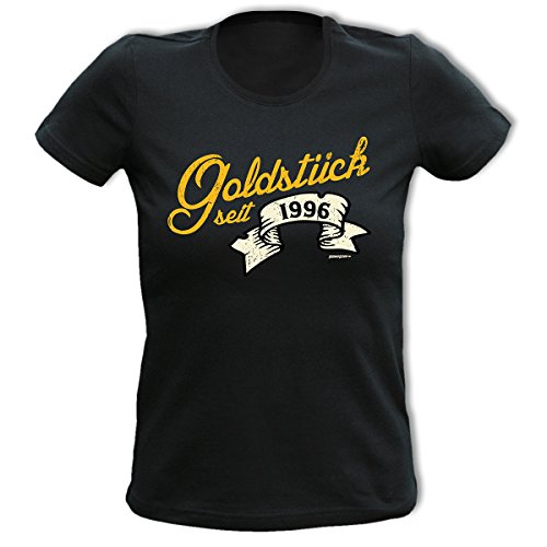 Preisvergleich Produktbild T-Shirt Schwarz Goldstück 1996