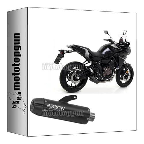 Pot echappement Jet-Race Arrow noir carby pour Yamaha Tracer 7 2024