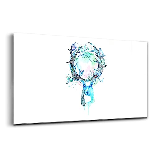 Peinture sur verre Hiérarchie dans le troupeau 120x60cm Wallfluent