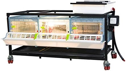 Chicken & Quail Brooder Chick Cage, Poultry Brooder, Comfortplast PVC Cages, Patented Design