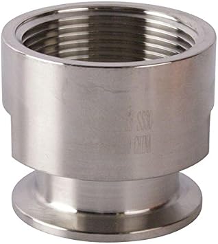 NPT Adapter | Tri Clamp 1.5 inch x FNPT 1.5 in - Glacier Tanks - 3 Pack