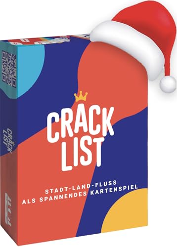CRACK LIST I Familienspiel I Kartenspiel I 2-8 Spieler