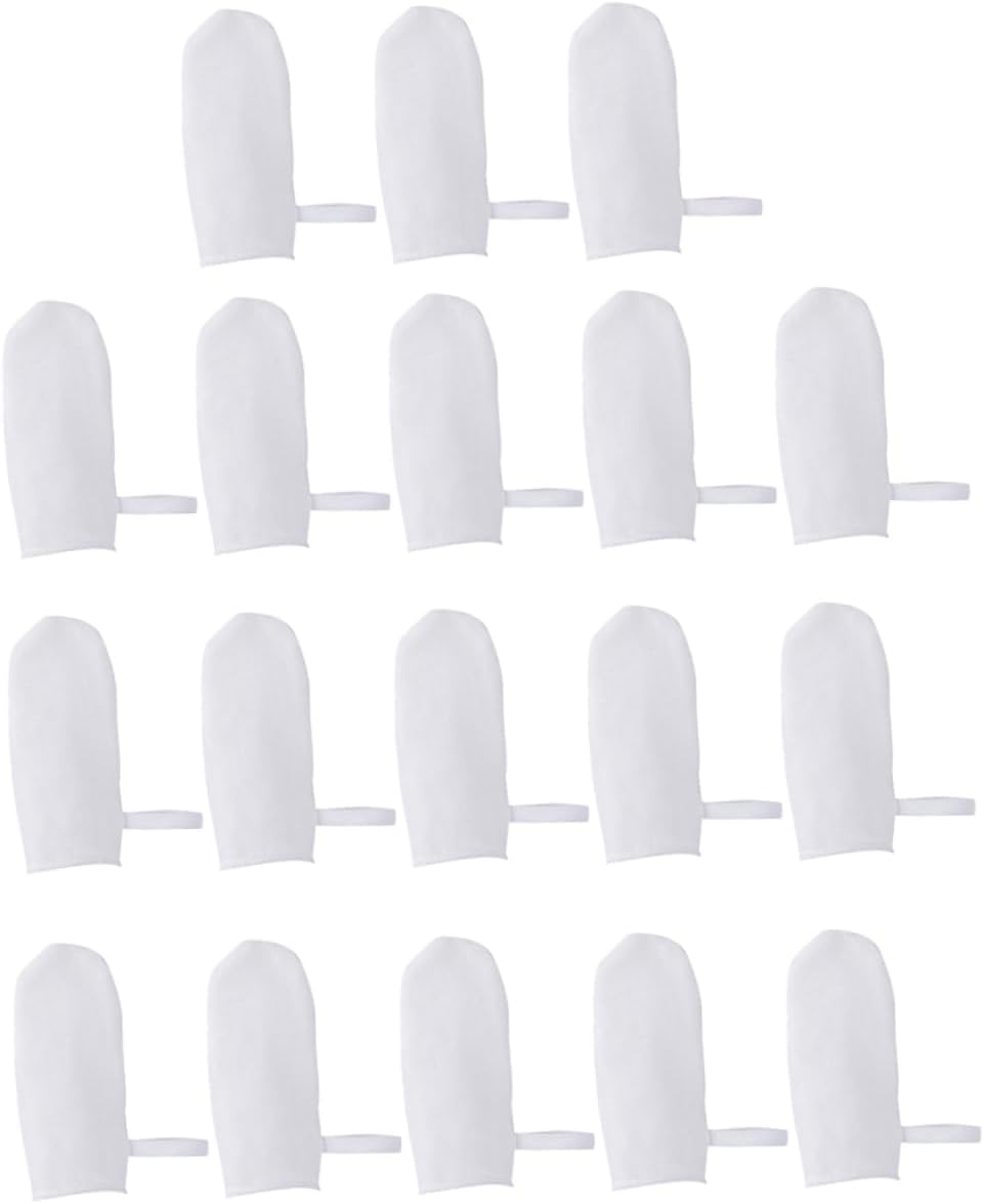 Baby Gauze Finger Toothbrush Set 18Pcs Oral Cleaners for Infants Soft Gentle Cleaning Tool for Newborns Baby Oral Hygiene