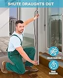 5.5 Metre Draught Excluder for Doors & Windows | Extra Long Self-Adhesive Seal Strip for Energy Saving | Quick Install, Blocks Draft, Noise & Light | Grey Thermal Insulation Tape - Image 5