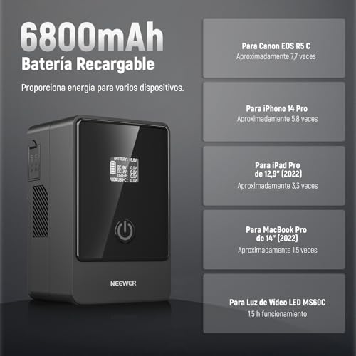 Batería V-Lock de 99 WH para Evitar Cortes de Energía en Set 5