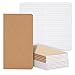Paper Junkie 12-Pack Kraft Bulk Journals, Lined Notebooks Brown Cover for Kids, Travelers, Students Projects, School, Office, H5 Size, 8.26 x 4.4