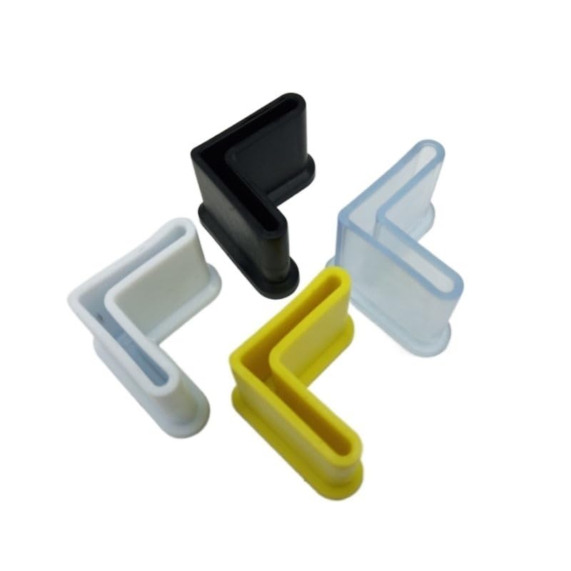 4 Pièces Couvre-Pieds D'échelle, Embout Escabeau de Remplacement Capuchons De Pieds de Rechange Universels, Protections de Patins en Caoutchouc Antidérapant pour Escabeau et Échelles Télescopiques 4 Pièces Couvre-Pieds D'échelle, Embout Escabeau de Remplacement Capuchons De Pieds de Rechange Universels, Protections de Patins en Caoutchouc Antidérapant pour Escabeau et Échelles Télescopiques