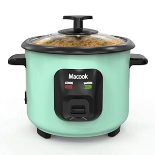 Macook Mini Rice Cooker | 0.6 Liter Multi-functional Rice Cooker Small | Non-Stick Rice Pot | One-button Operation | Automatic Keep Warm | Overheat-proof Design | Suitable for Families of 1-6 People