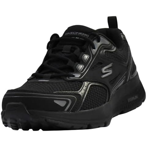 Skechers Unisex Bounder Black Trainers UK 6 Cover