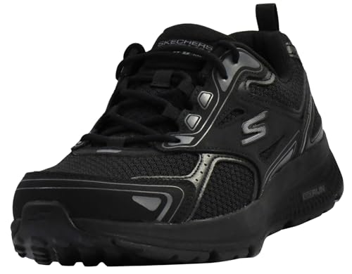 Skechers Men's Go Run Consistent Sneaker, Black/Charcoal, 9.5 X-Wide by Skechers - Used condition - US$48.00