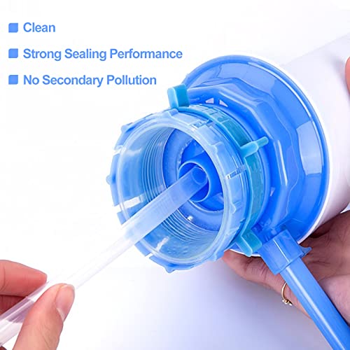 Water Jug Pump,Upgraded Water Bottle Pump With Water Stop Valve,Manual Water Pump,Water Jug Dispenser,Water Dispenser Pump,5 Gallon Water Pump,Hand Water Pump Fits Most 2-6 Gallon Water Coolers #TOP3