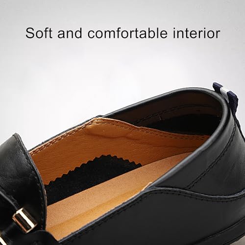 Mens Casual Loafers Shoes Breathable Slip-on Shoes Walking Business Sneakers Work Driving Ofice Dress Shoes4