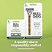 BULLDOG SKINCARE - Original Bamboo Razor Smooth Glide Razor Handle + 2 Blade Refills