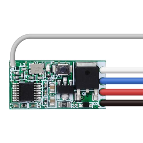 Conector adaptador de luz LED, controlador de tira LED | Dimmer LED Controlador LED remoto inalámbrico RF - Controlador de luz RC, adaptador de luz LED flexible para iluminación diaria