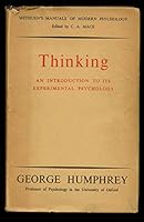 Thinking: An Introduction to Experimental Psychology. B0000CI37V Book Cover