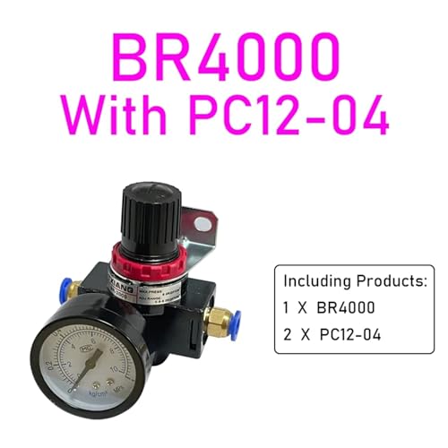 Vanne de régulation de pression pneumatique BR4000 PC12-04 haute durabilité