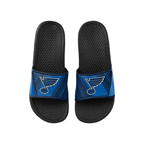 Image of FOCO Men's NHL Team Logo Sport Shower Legacy Slide Flip Flop Sandals