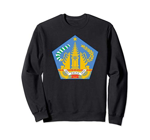 Flag Of Bali Indonesia Souvenir Bali Dwipa Jaya Balinese Sweatshirt