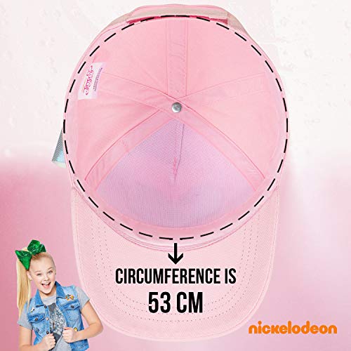 Nickelodeon Girls Jojo Siwa Pink Baseball Cap Hat - Age 4-7 #TOP4
