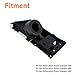 Fuel GAS Filler Pocket Housing Hinge Door Kit(Fuel Filler Housing & White Cover).Replaces Part # CK4Z-5427936-A, CK4Z-5427936-F, CK4Z-61405A26-B. Fit for 2015-2023 Ford Transit Van.