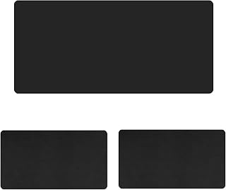 Large Double Sided Desk Pad 60x160cm Premium Extended Mouse Pad Non-Slip Leather Desk Pad Cover for Home Office Durable Desk Accessories