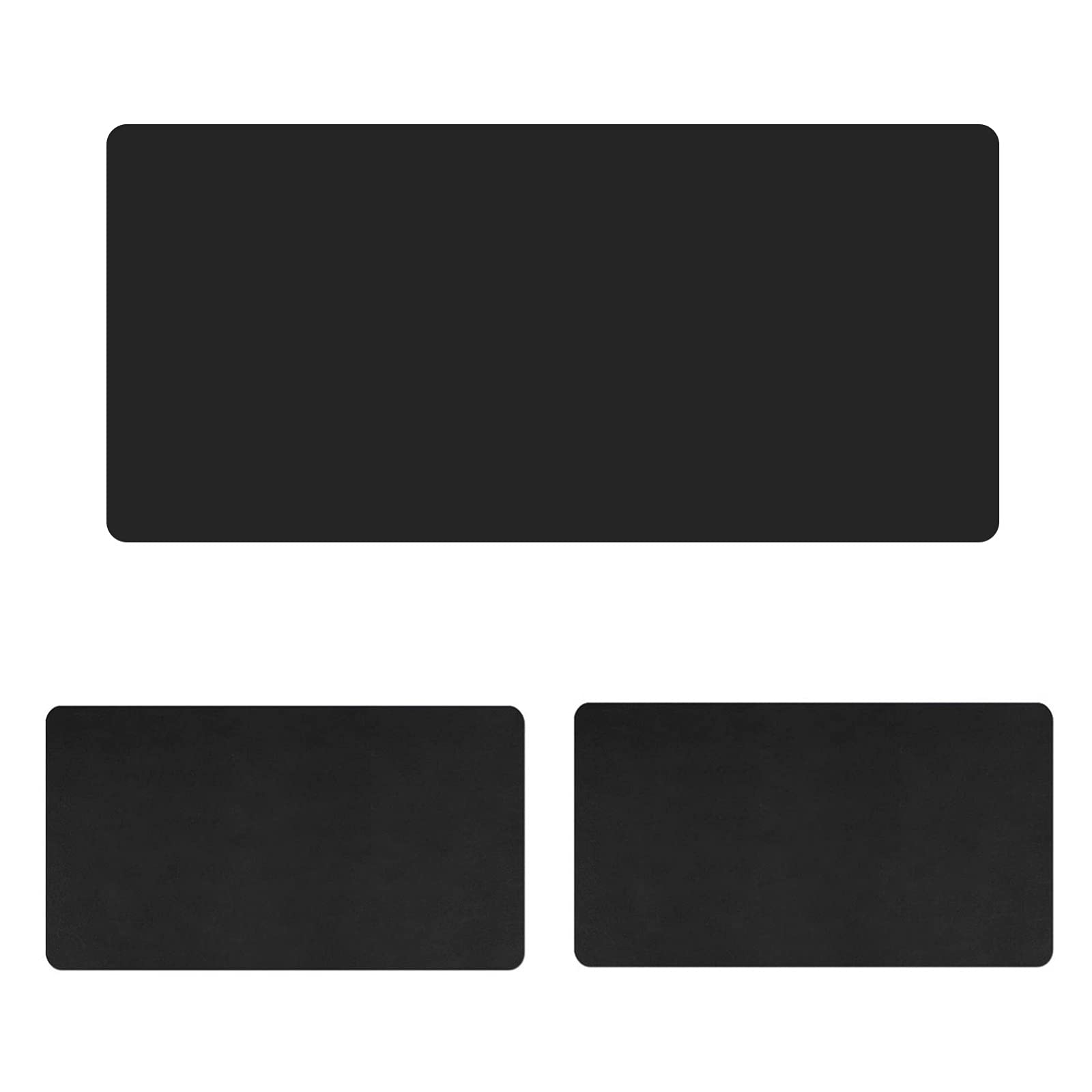 Large Dual Sided Leather Desk Pad Mat for Home Office Premium Extended Mouse Mat with Non Slip Surface 80x100cm Size Desk Protector & Blotter for Work and Gaming