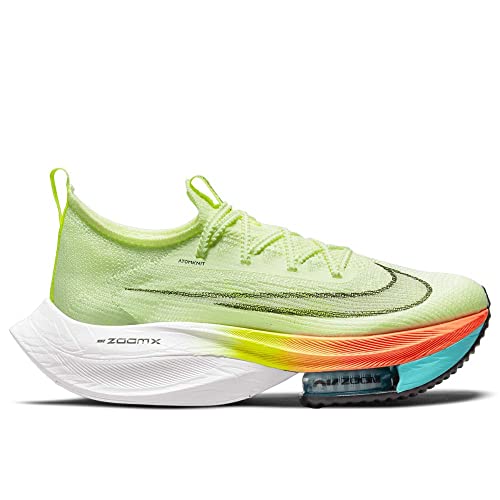 Nike Air Zoom Alphafly Next% Laufschuh Barely Volt/Black-Hyper Orange 40.5